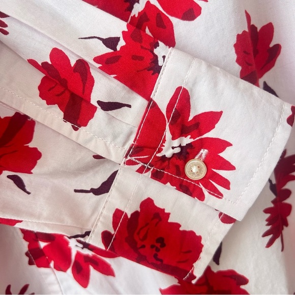 White Ruffled Midi Sundress with Long Flutter Sleeves - Picture 4 of 5